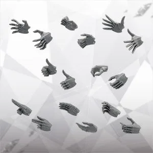 MEGALOMARIA M.S.G EX HAND UNIT [Male Type A]