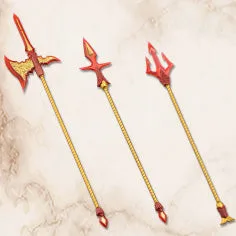 VIRTUOUS STYLE11 POLE WEAPON SET FLAMERITE Ver.