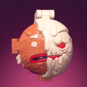 ROVER ROBIN Crushes Gingerbread Man