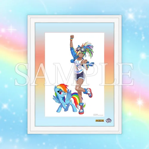 Chara Fine Graph MY LITTLE PONY BISHOUJO RAINBOW DASH