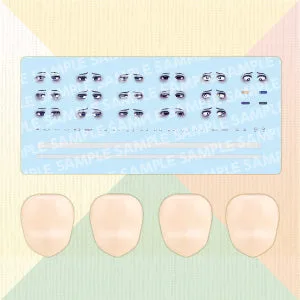 CUSTOMIZED FACE & DECAL SET Vol.6 [DESIGNED BY AMAAI]