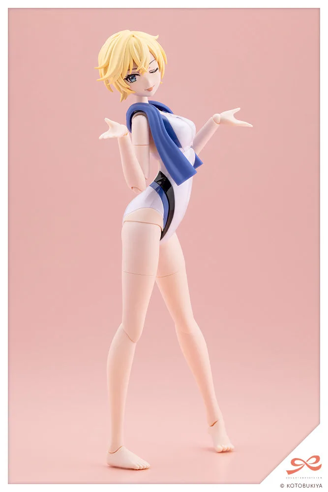 RUI SAOTOME【TOUOU HIGH SCHOOL COMPETITIVE SWIMSUIT】DREAMING STYLE WHITE DOLPHIN