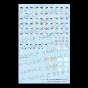 MEGAMI DEVICE M.S.G PUNI☆MOFU KURO MAO EYE DECAL SET
