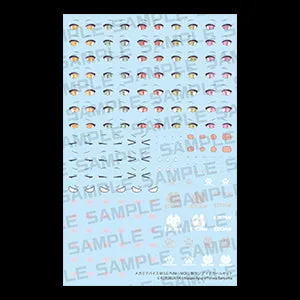 MEGAMI DEVICE M.S.G PUNI☆MOFU GIN LANG EYE DECAL SET