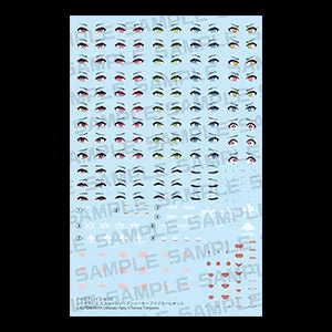 MEGAMI DEVICE M.S.G YGGDRASIS SHARPSHOOTER EYE DECAL SET