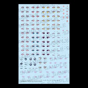 DESIRE MAIDEN RAIDER SUGAR GLAZE EYE DECAL SET