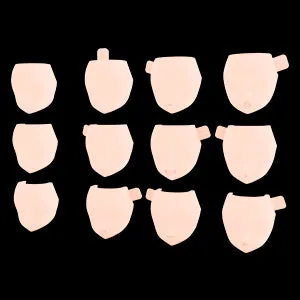 MEGAMI DEVICE M.S.G 08 FACE SET BUSTER DOLL SKIN COLOR B