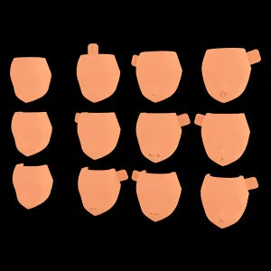 MEGAMI DEVICE M.S.G 08 FACE SET BUSTER DOLL SKIN COLOR E