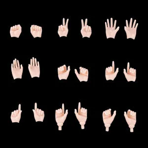 MEGAMI DEVICE M.S.G 09 HAND SET SKIN COLOR B