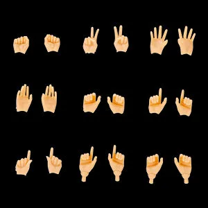 MEGAMI DEVICE M.S.G 09 HAND SET SKIN COLOR D