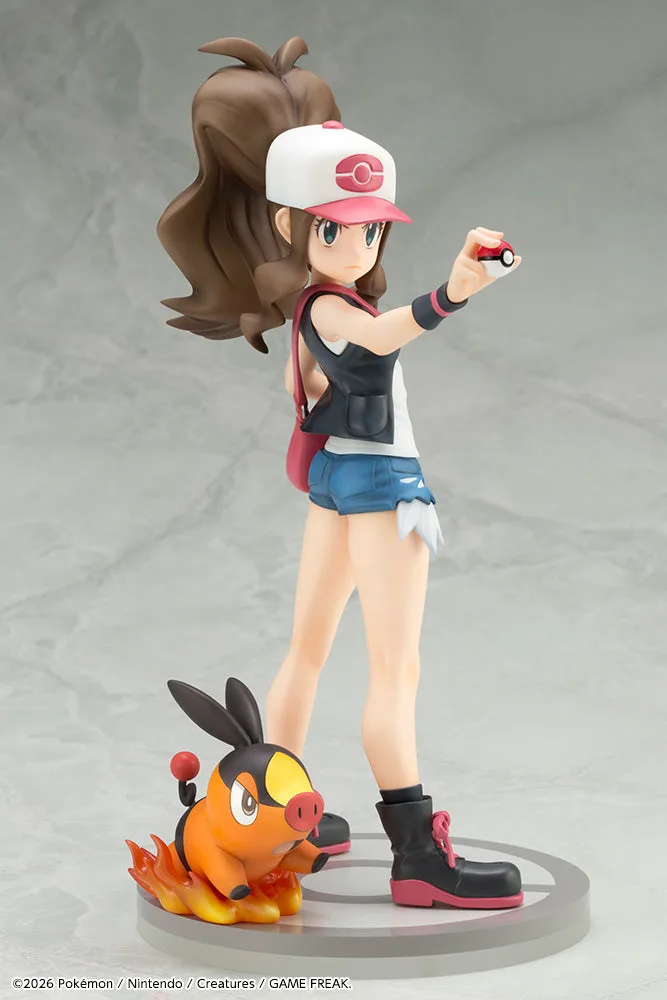 Pokémon Hilda with Tepig ARTFX J STATUE