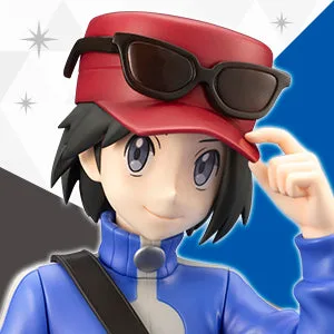 Pokémon Calem with Froakie ARTFX J STATUE