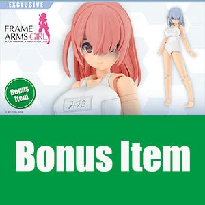 FRAME ARMS GIRL MIZUKI School Swimsuits White Ver. Bonus Hair Part(s)